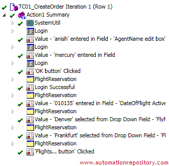 Hybrid Framework - QTP based Detailed Report